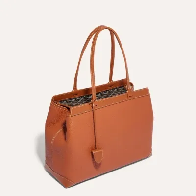 SAC BELLECHASSE BIAUDE CUIR Tan