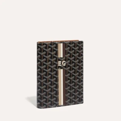 COUVERTURE CASTIGLIONE BANDES INITIALES ECO Black & Tan