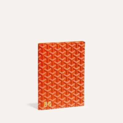 COUVERTURE CASTIGLIONE INITIALES ECO Orange