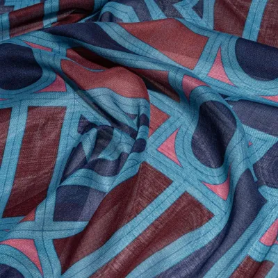 CHALEN4 Navy Blue, Sky Blue, Pink & Burgundy