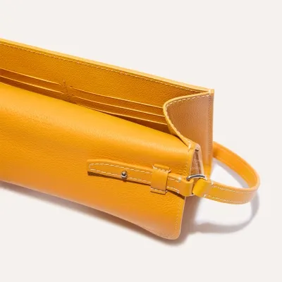 PORTEFEUILLE POCHETTE CHYPRE PM Yellow