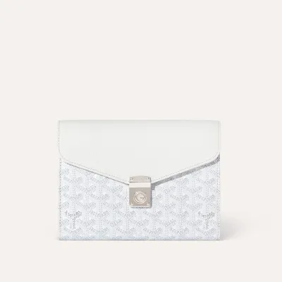 PORTEFEUILLE POCHETTE CHYPRE PM White