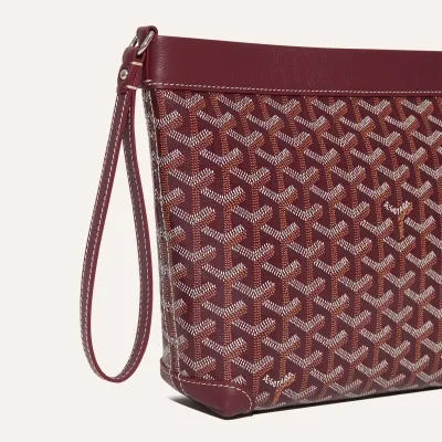 POCHETTE CONTI PM Burgundy