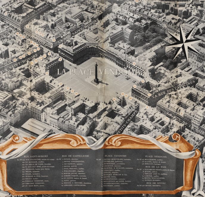 Archive image of the Vendôme Place Archive image of the Vendôme Place