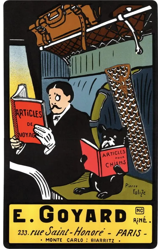 Old Goyard advertisement  Old Goyard advertisement