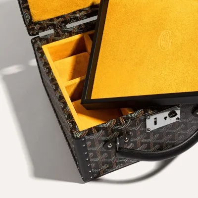 MALLE JOUX 6 MONTRES Black