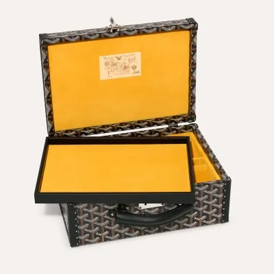 MALLE JOUX 8 MONTRES Black