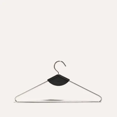 2 CINTRES LIVREE NICKEL Black