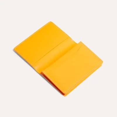 PORTE-CARTES MALESHERBES Yellow