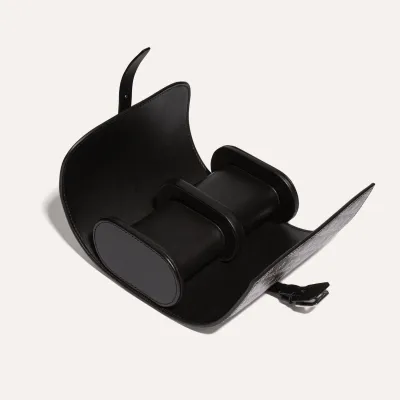 ETUI A MONTRE DE VOYAGE DOUBLE Black