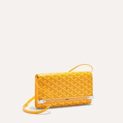 POCHETTE MONTE CARLO 2 PM Yellow