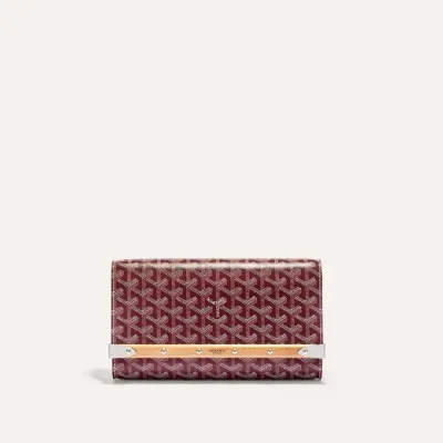 POCHETTE MONTE CARLO 2 PM Burgundy