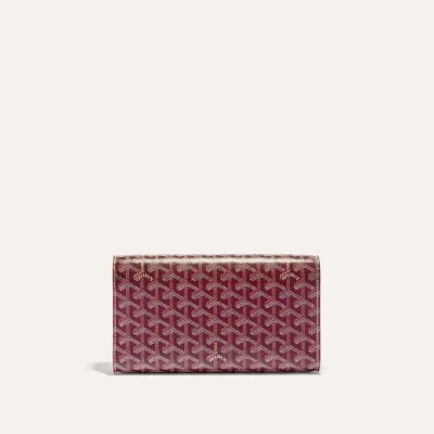 POCHETTE MONTE CARLO 2 PM Burgundy