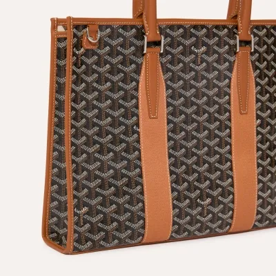 PORTE-DOCUMENTS MORVAN PM Black & Tan