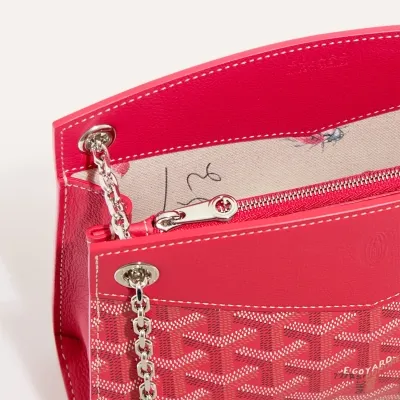 SAC ROUETTE STRUCTURE MINI ENVERS FLORAL 2025 Fuchsia