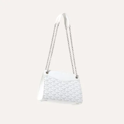 SAC ROUETTE STRUCTURE MINI White