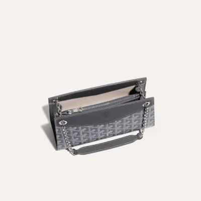 SAC ROUETTE STRUCTURE MINI Grey