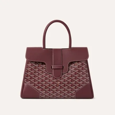 SAC CABAS SAIGON MM Burgundy