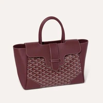SAC CABAS SAIGON MM Burgundy