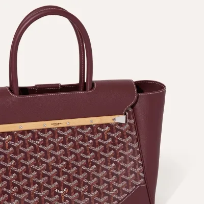 SAC CABAS SAIGON MM Burgundy