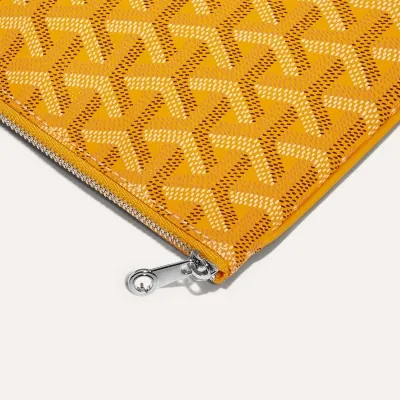 POCHETTE SENAT MM BANDES INITIALES ECO Yellow