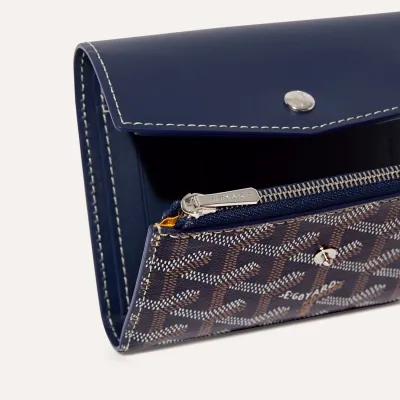 PORTEFEUILLE SAINT GABRIEL PM Navy Blue