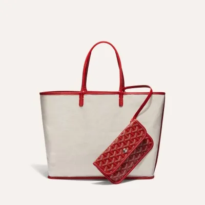 SAC SAINT LOUIS PM BANDES INITIALES Red