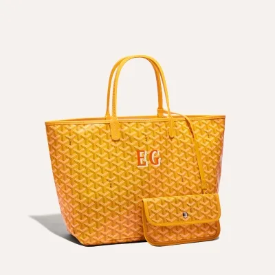 SAC SAINT LOUIS PM INITIALES Yellow