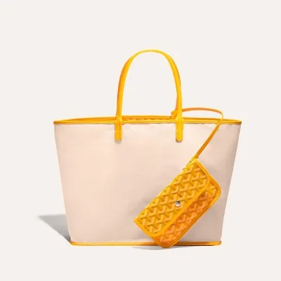 SAC SAINT LOUIS PM INITIALES Yellow