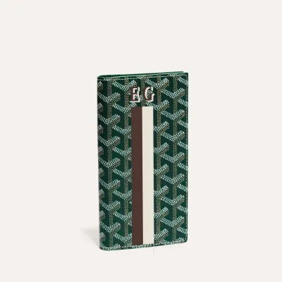 Saint-Roch Wallet Stripes and Initials