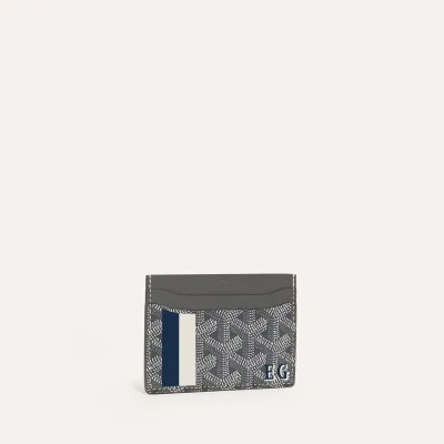 PORTE-CARTES SAINT SULPICE BANDES INITIALES ECO Grey