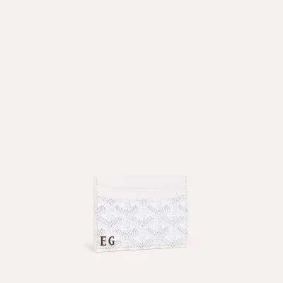 Saint-Sulpice card wallet Initials