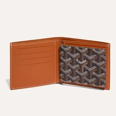 PORTEFEUILLE VICTOIRE BANDES INITIALES ECO Black & Tan